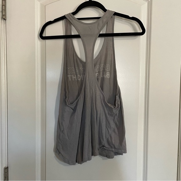 Z by Zella Grey Barre Work Out Tank Top - Picture 6 of 6